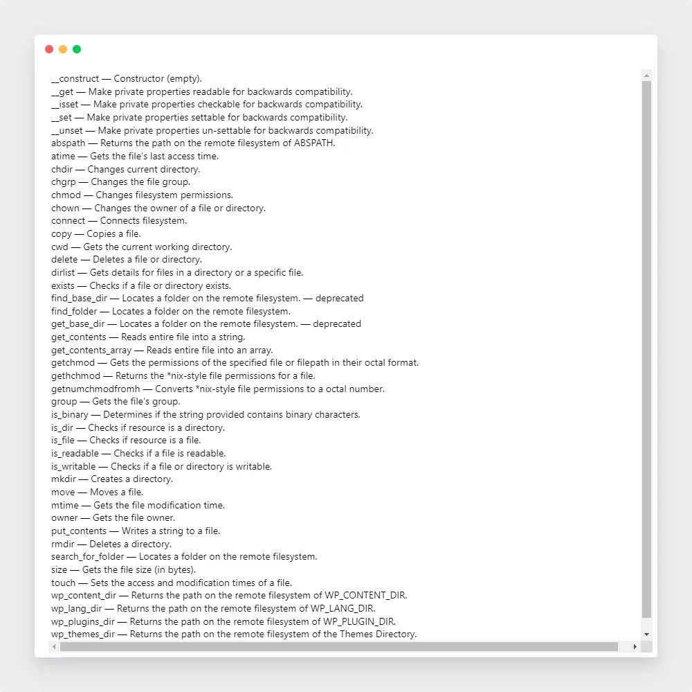 WordPress中正确进行文件操作-2020